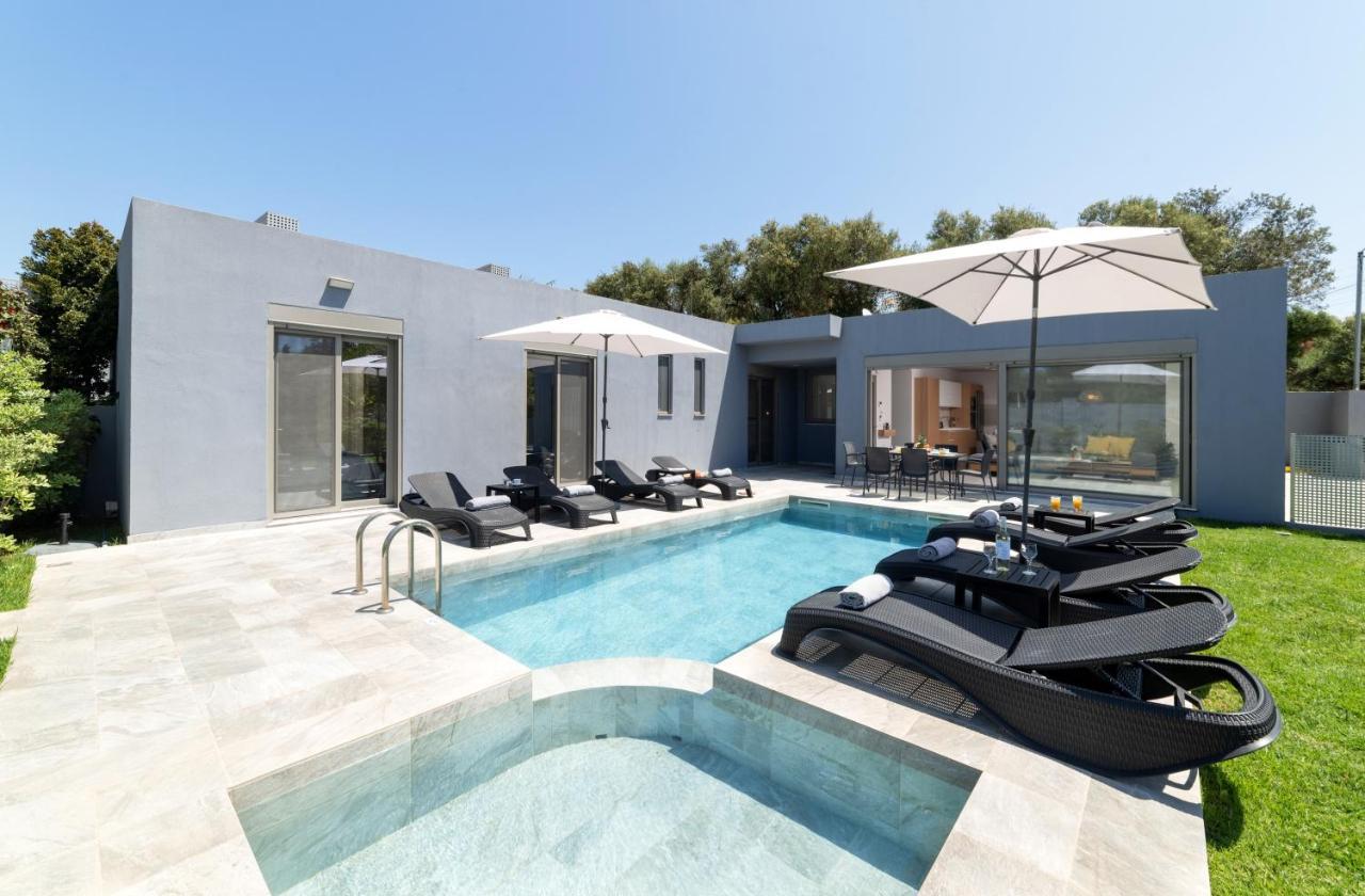 Villa Ampela By Posarellivillas Agia Marina  Luaran gambar