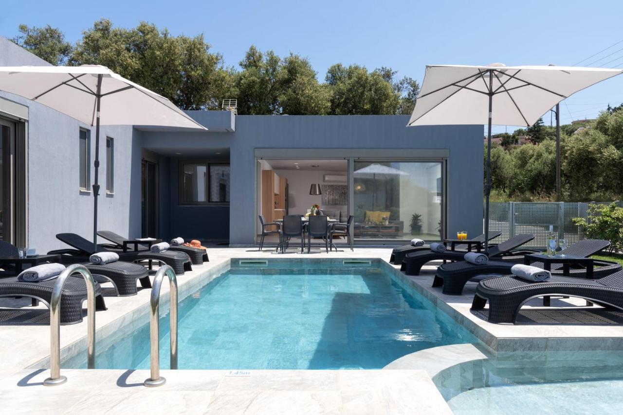 Villa Ampela By Posarellivillas Agia Marina  Luaran gambar
