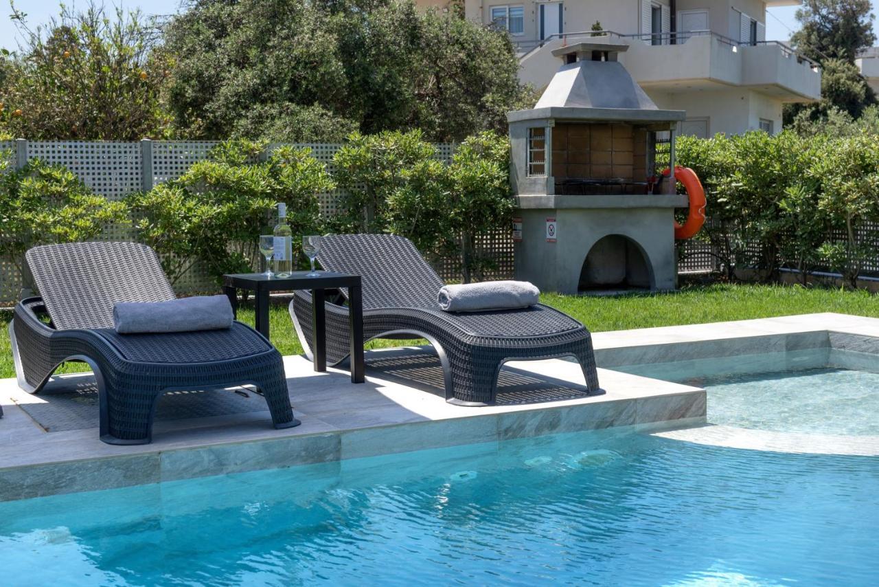 Villa Ampela By Posarellivillas Agia Marina  Luaran gambar